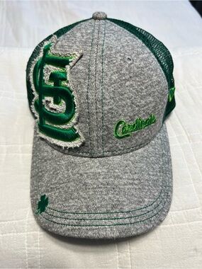 Rare New Era Women’s St Patty’s Day  St. Louis Cardinals Mesh Back Baseball Hat